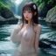 用户李女士的头像，知性气质的女性，佩戴眼镜，背景为书架
